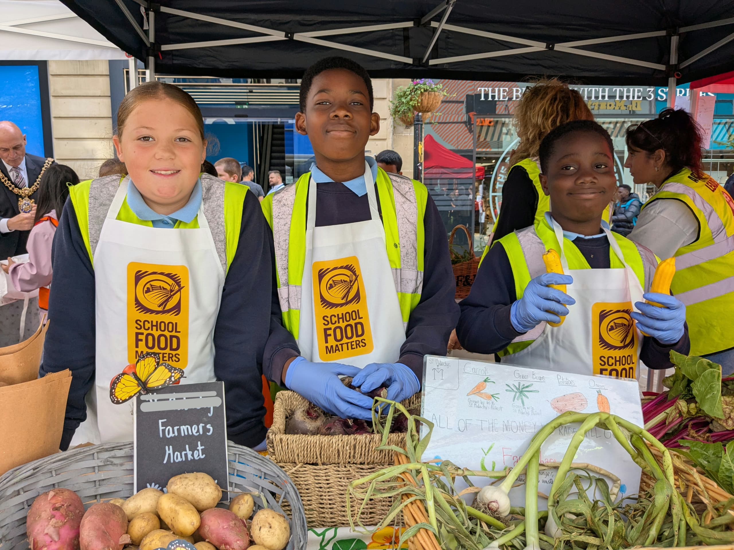 Manchester Pupils To Sell School-Grown Produce On Market Street