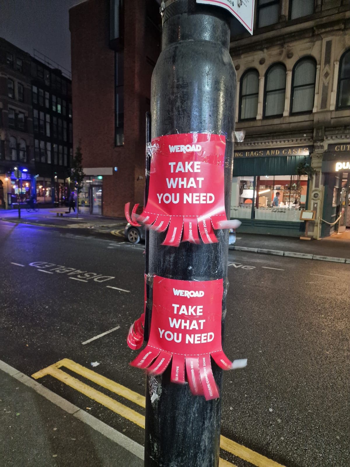 Manchester Transformed by WeRoad’s Guerrilla Campaign: Tear Off Your Next Adventure