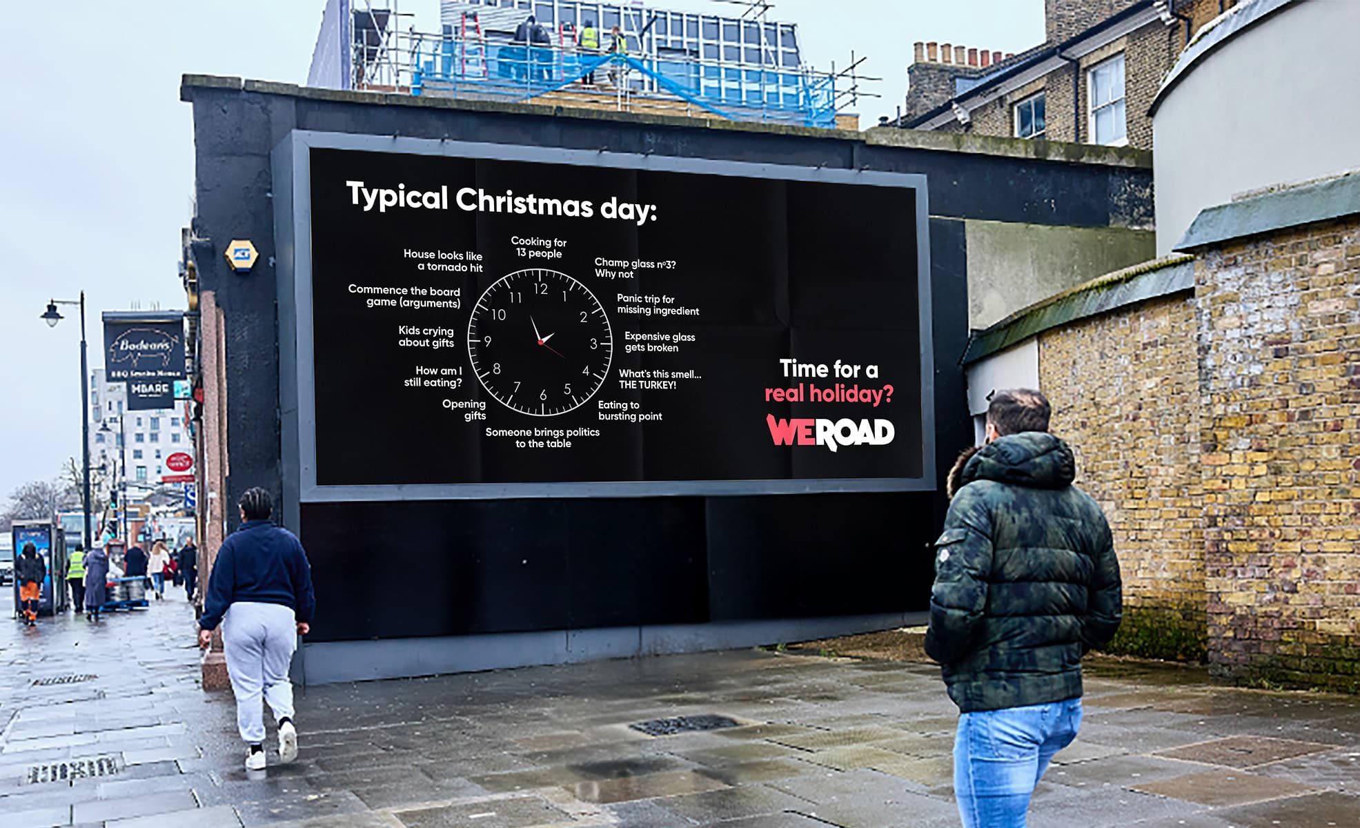 Laugh Off the Festive Stress with WeRoad’s Hilarious Manchester Billboards