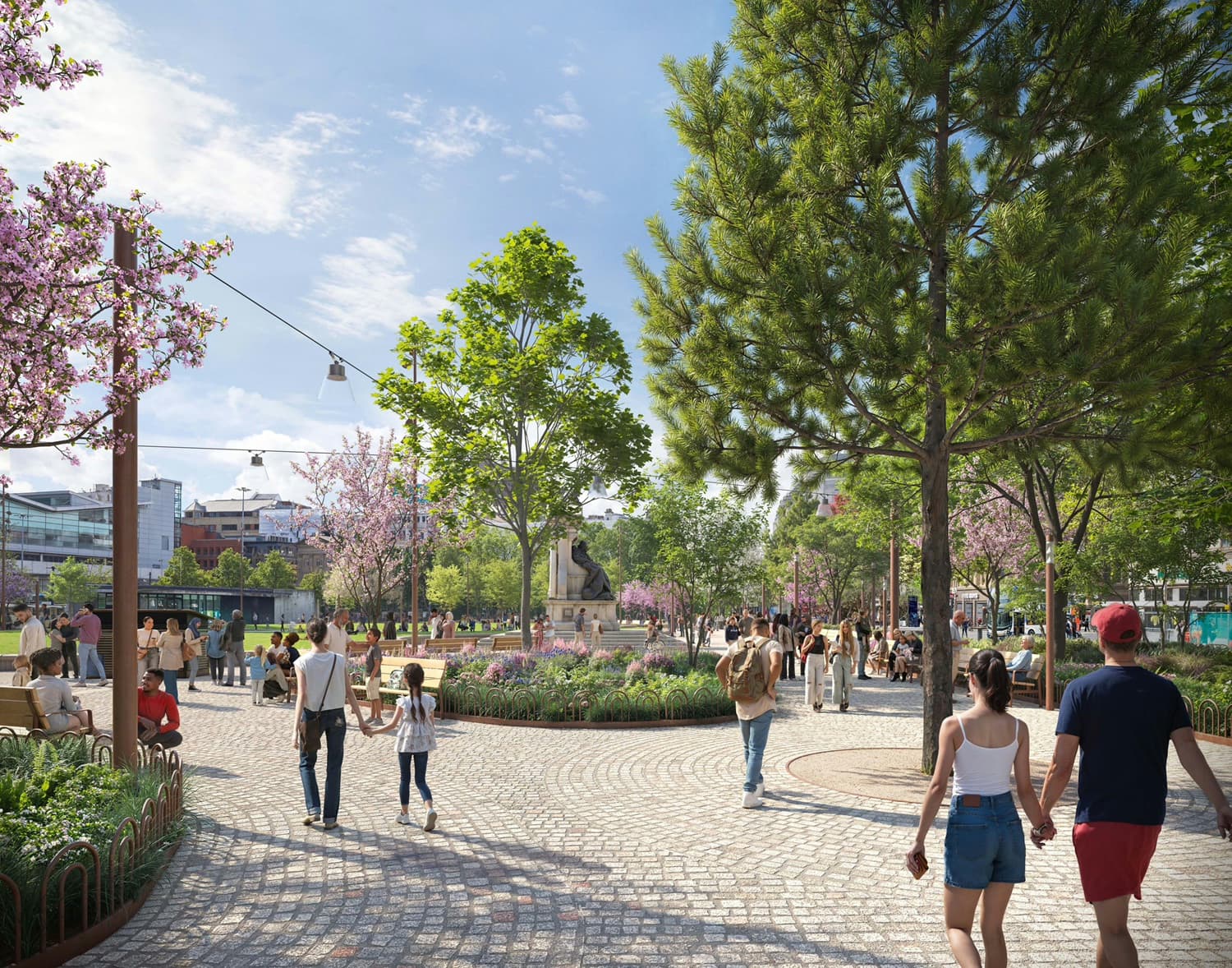 Major Transformation Proposed for Manchester’s Piccadilly Gardens