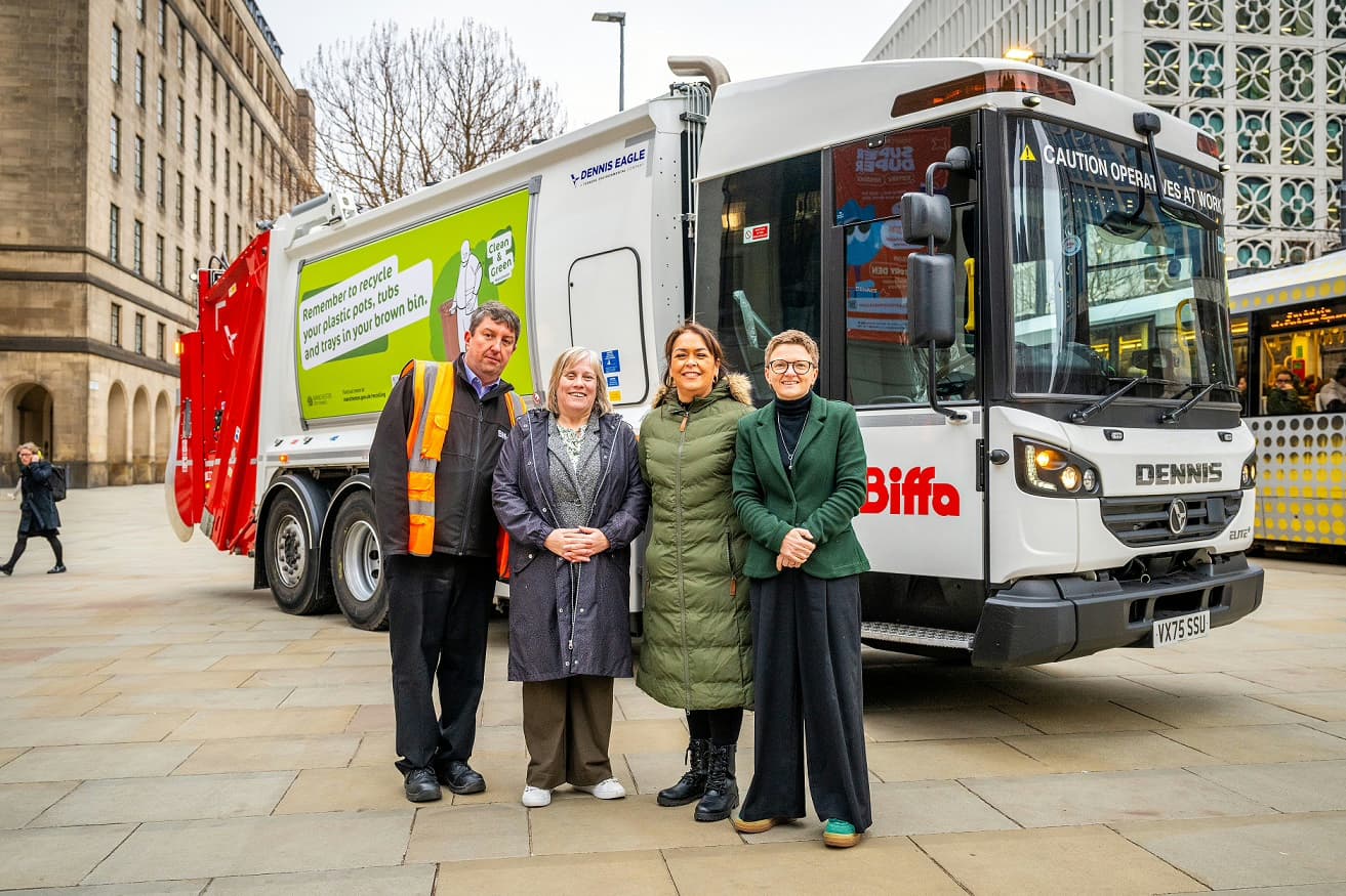 New Compact Waste Trucks Rolled Out to Tackle Narrow Streets Across Manchester