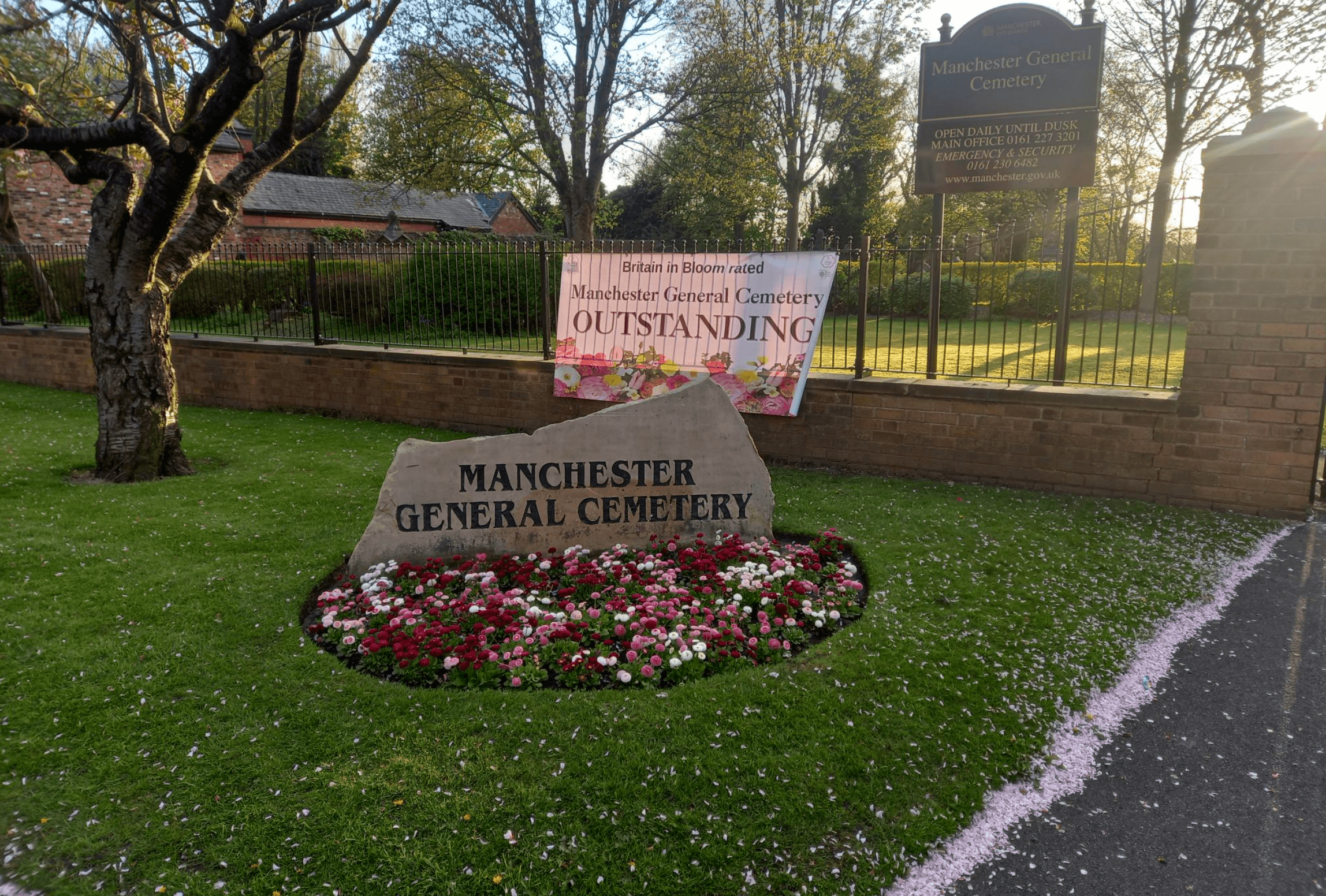 Manchester Cemeteries Celebrate Green Flag Awards: Five Honoured for Excellence