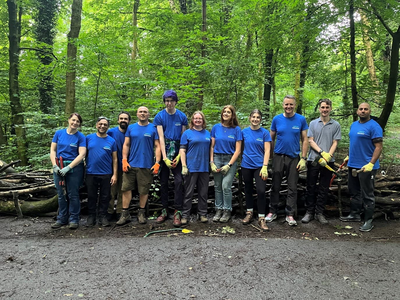 Manchester’s Lubrizol Team Volunteers to Enhance Heaton Park’s Ecology