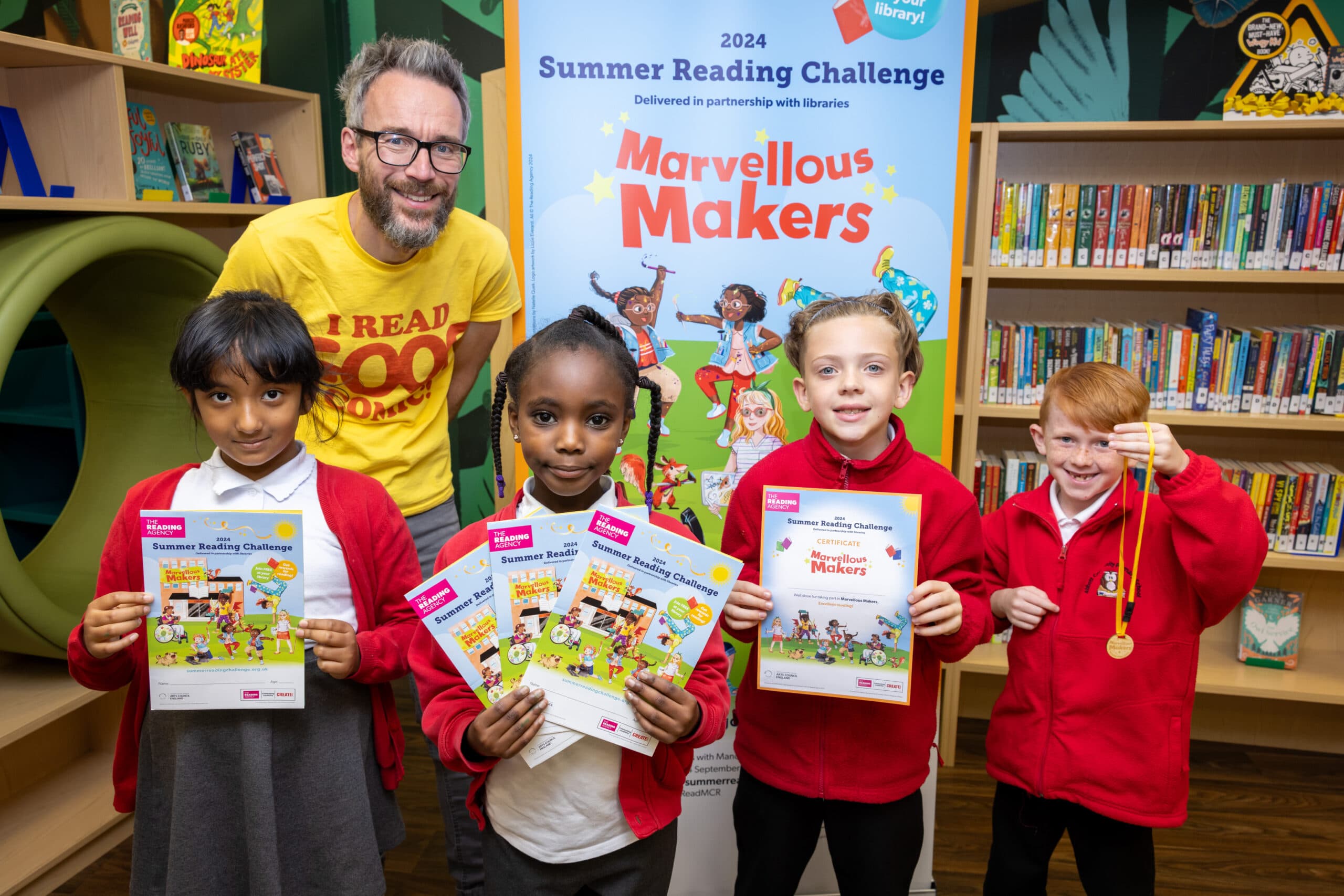 Manchester Libraries Launch Summer Reading Challenge for Kids