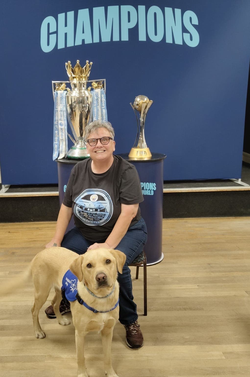 City Superfan and Her Life-Saving Dog Kick Off Season with Top Honour