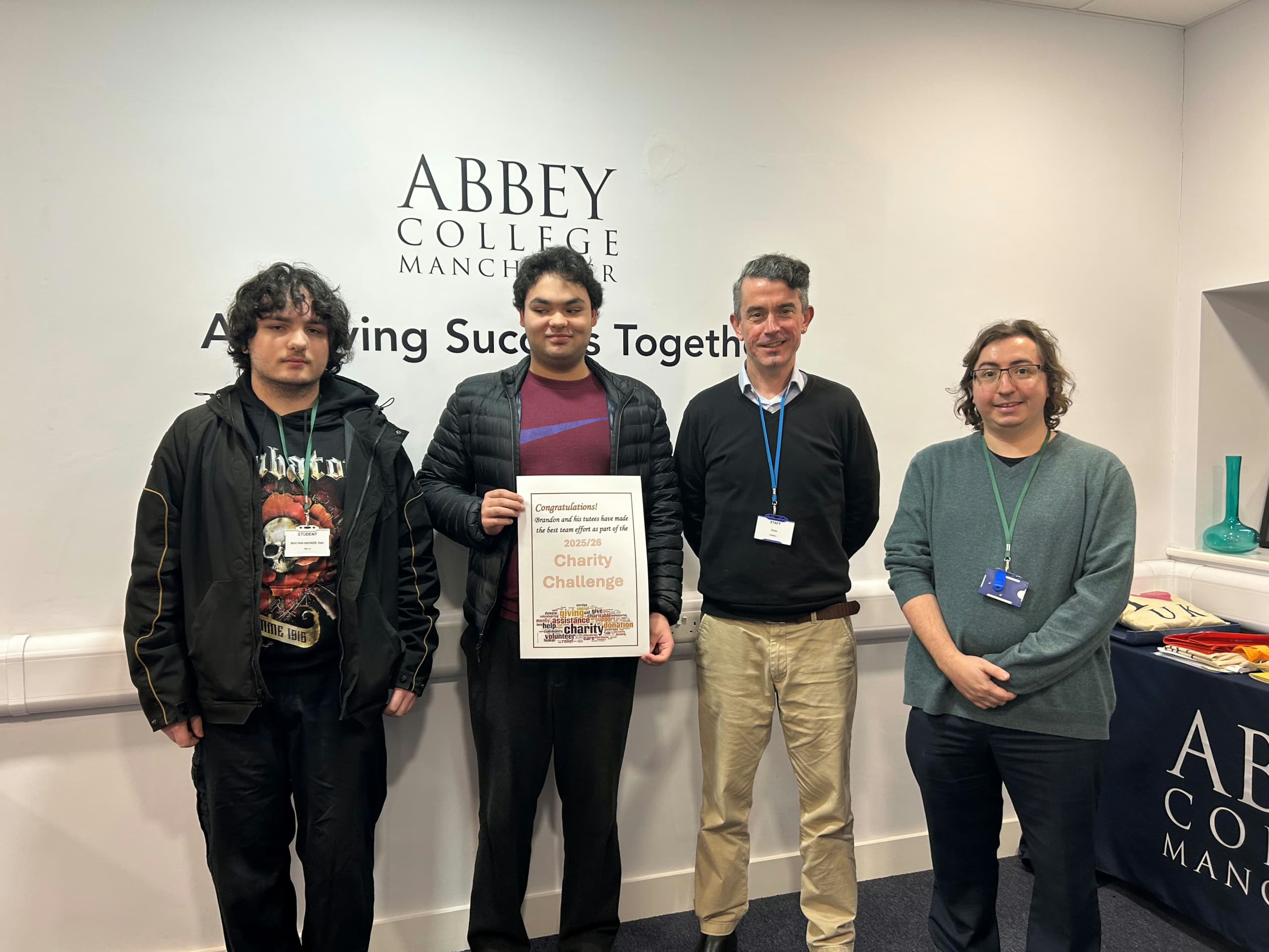 Abbey College Manchester Students Showcase Entrepreneurial Spirit in Creative Charity Challenge