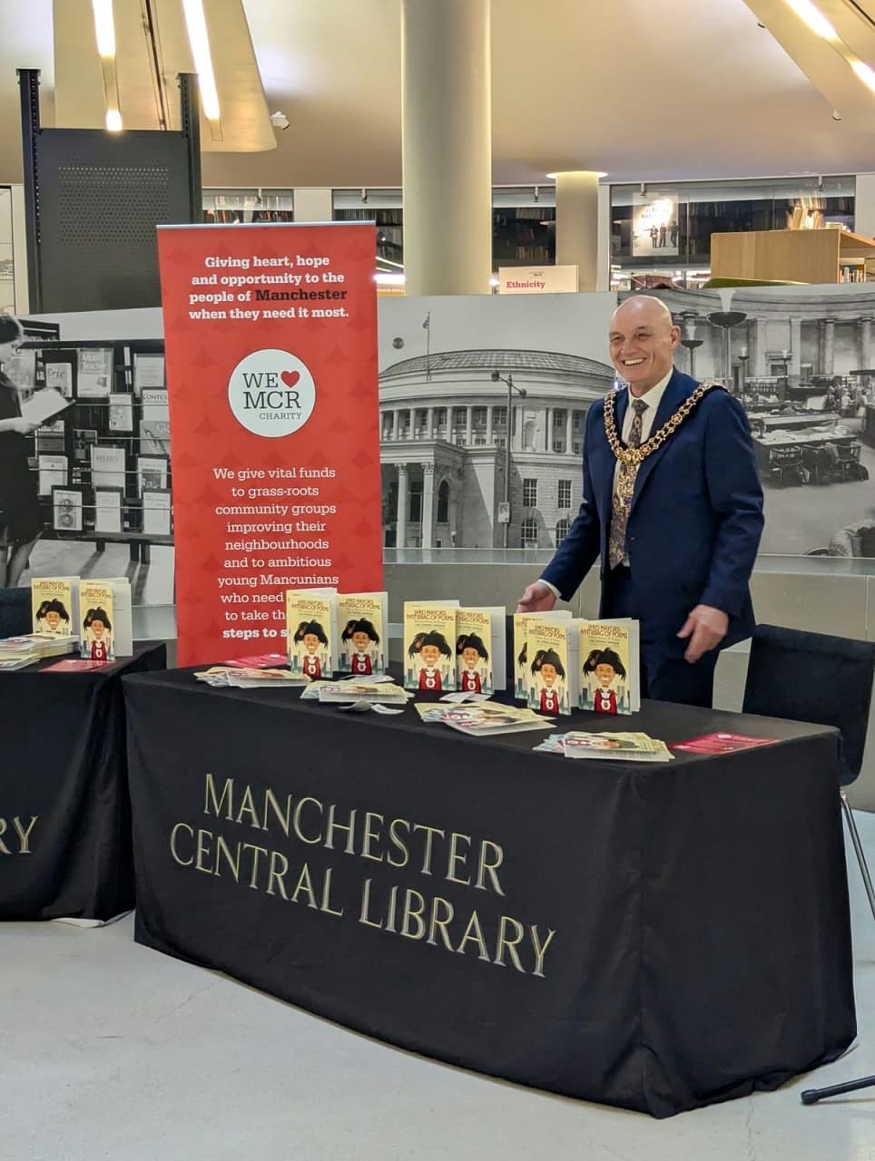 Manchester Lord Mayor Launches Poetry Book Celebrating City’s Spirit