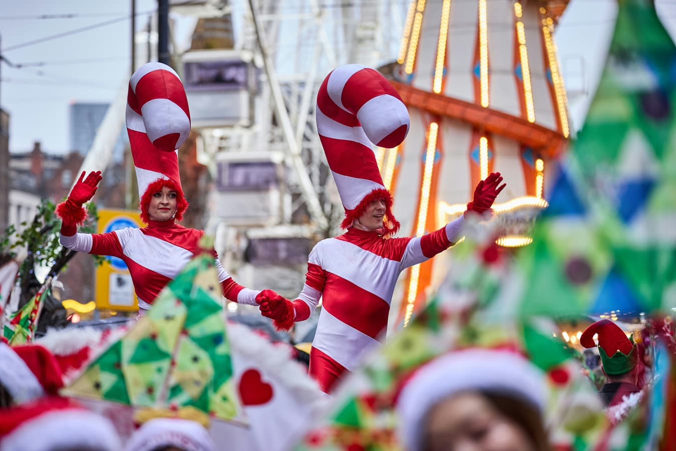 Heart of the Festive Season: Manchester Christmas Parade Wows Crowds Once Again