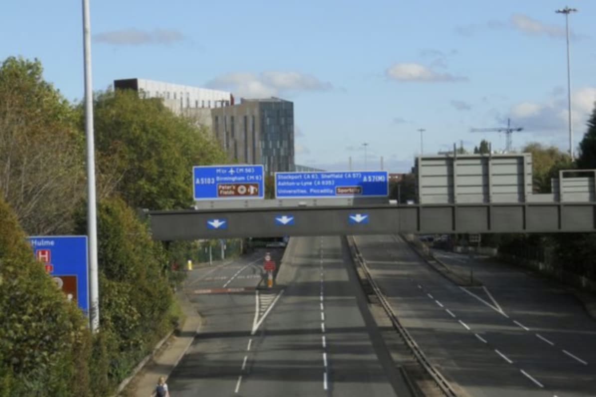 Mancunian Way To Close For Two Days For Annual Safety Inspection