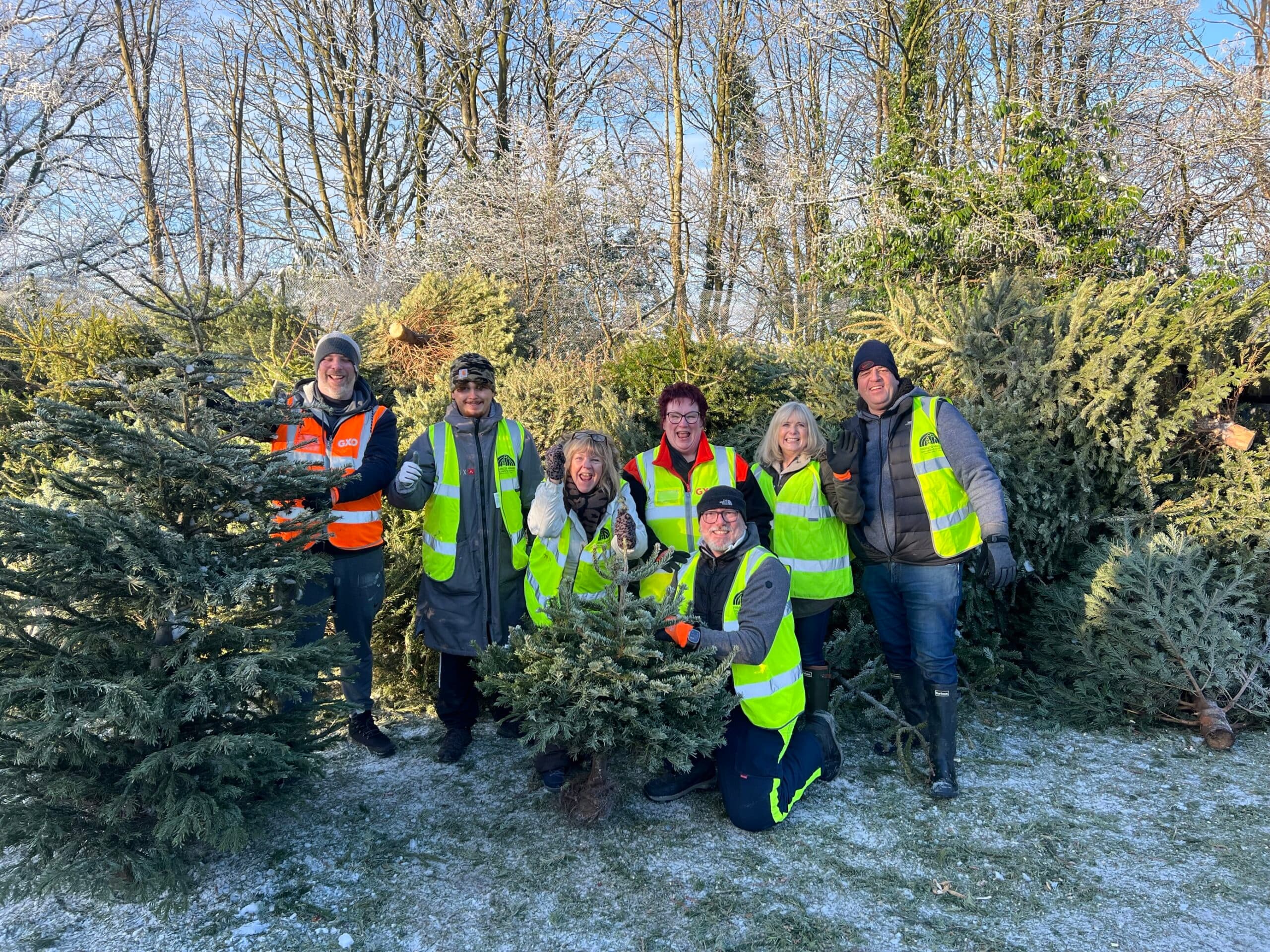 Manchester’s Christmas Tree Recycling Raises Over £117K for Charities