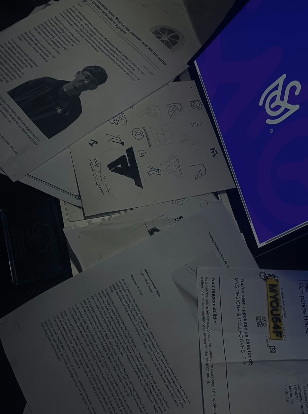 Young Manchester Entrepreneur Turning Graphic Design Passion into Creative Business