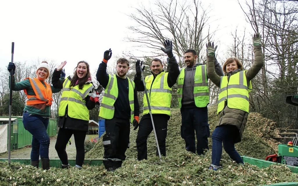 Over 6,700 Christmas Trees Recycled in Manchester to Support Parks and Local Charities