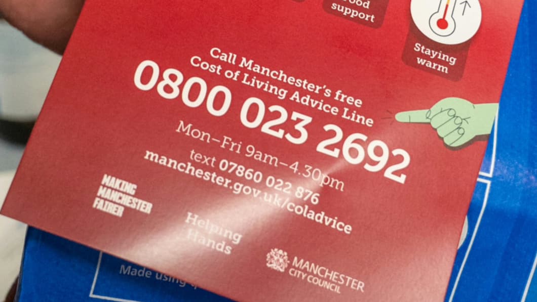Cost of Living Pressures in 2026? Manchester’s Support Line Is Ready to Help