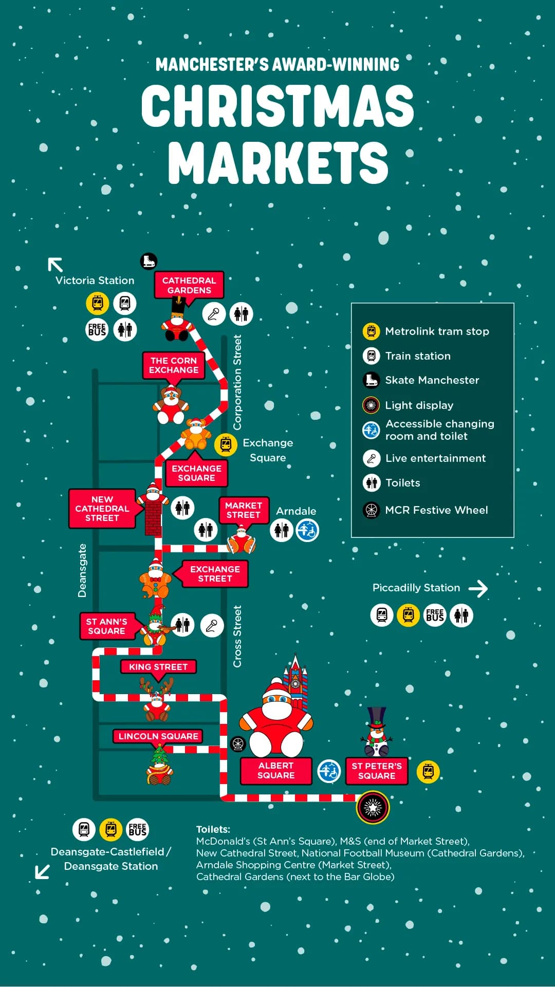 Christmas map