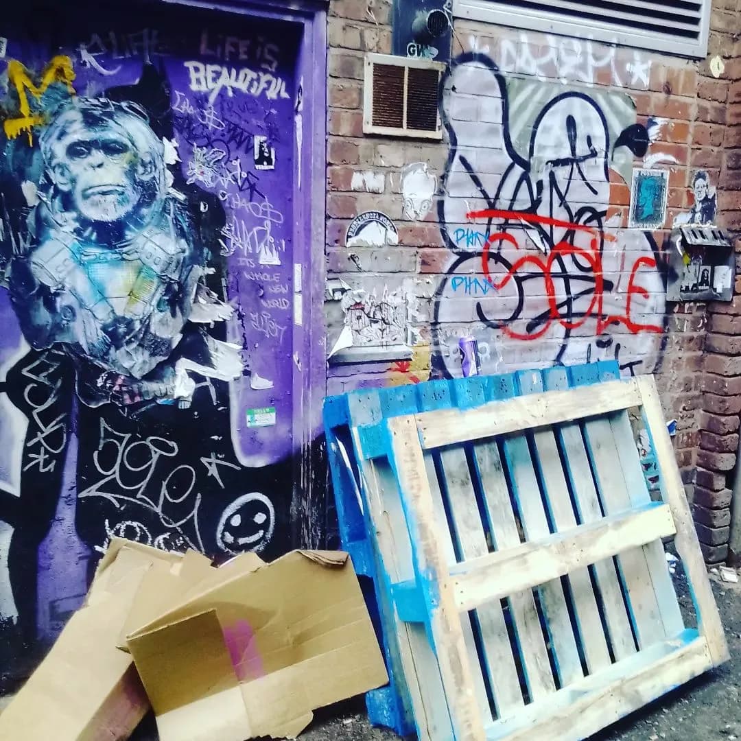 The Secret Artistry of Manchester’s Backstreets: Graffiti, Street Art, and Social Commentary