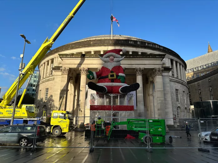 Big Santa Returns: Manchester's Giant Festive Spectacle